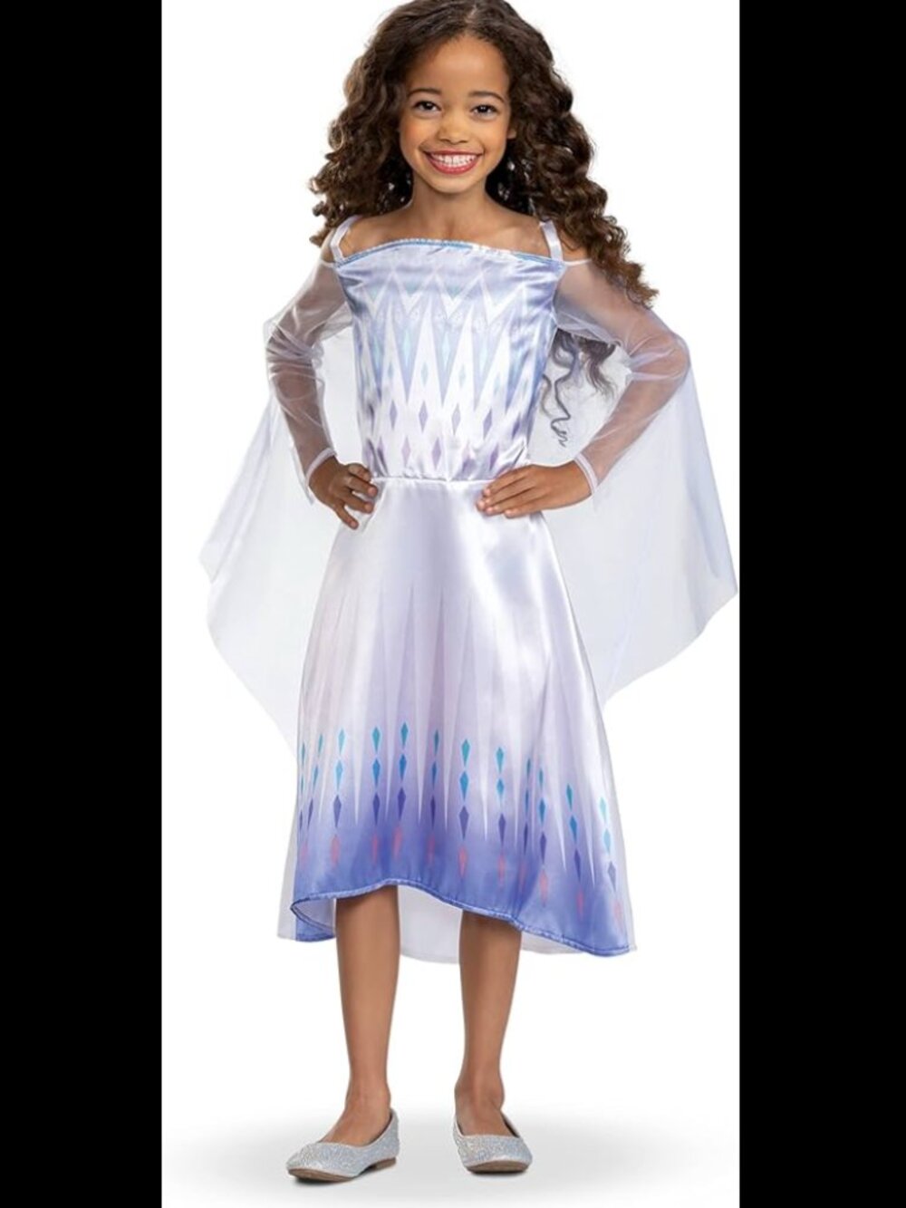 Disney Frozen 2 Snow Queen Elsa Costume Dress 5/6